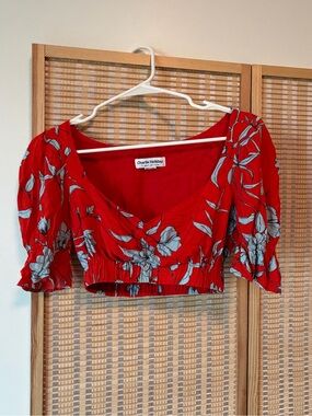Pacsun colorful crop top
